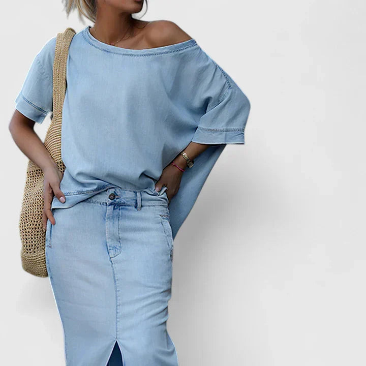 Grace | Elegant Maxi Skirt Set